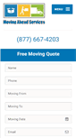 Mobile Screenshot of movingaheadservices.com